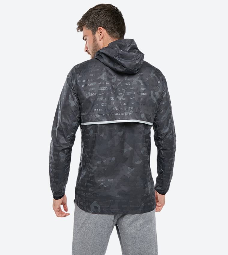 nike shield ghost flash running jacket