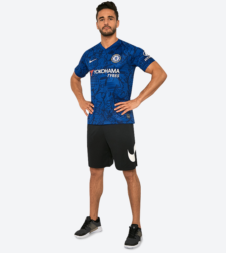 Cfc Stadium Short Sleeve Jersey T-Shirt - Blue
