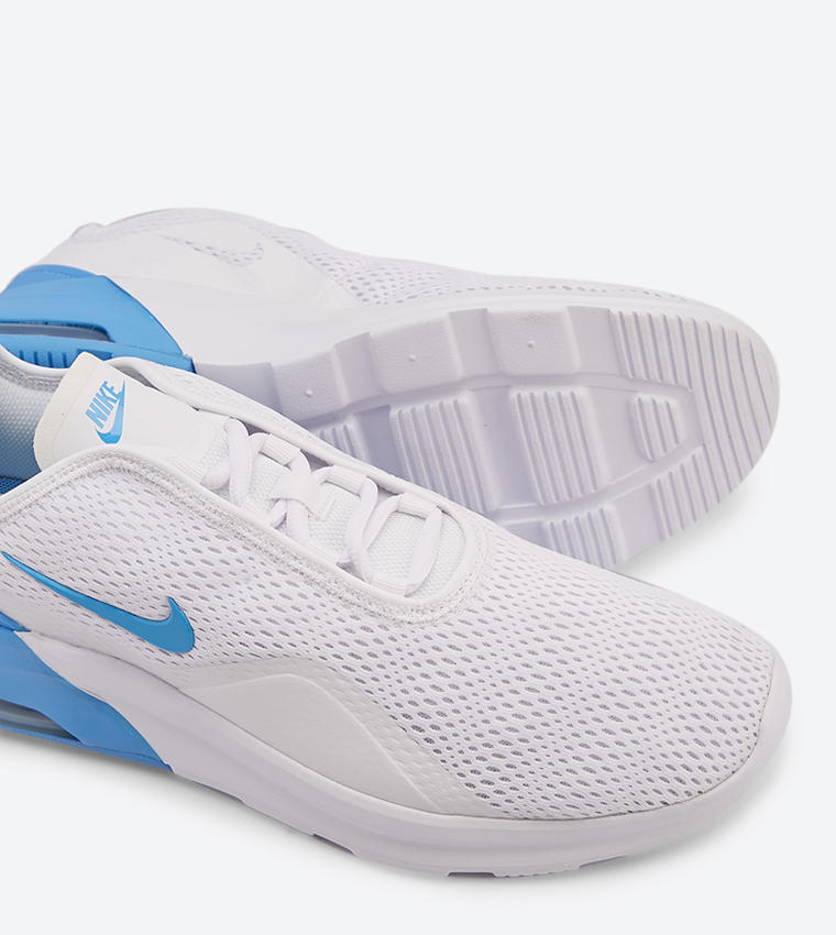 Buy Nike Air Max Motion Round Toe Sneakers White In White