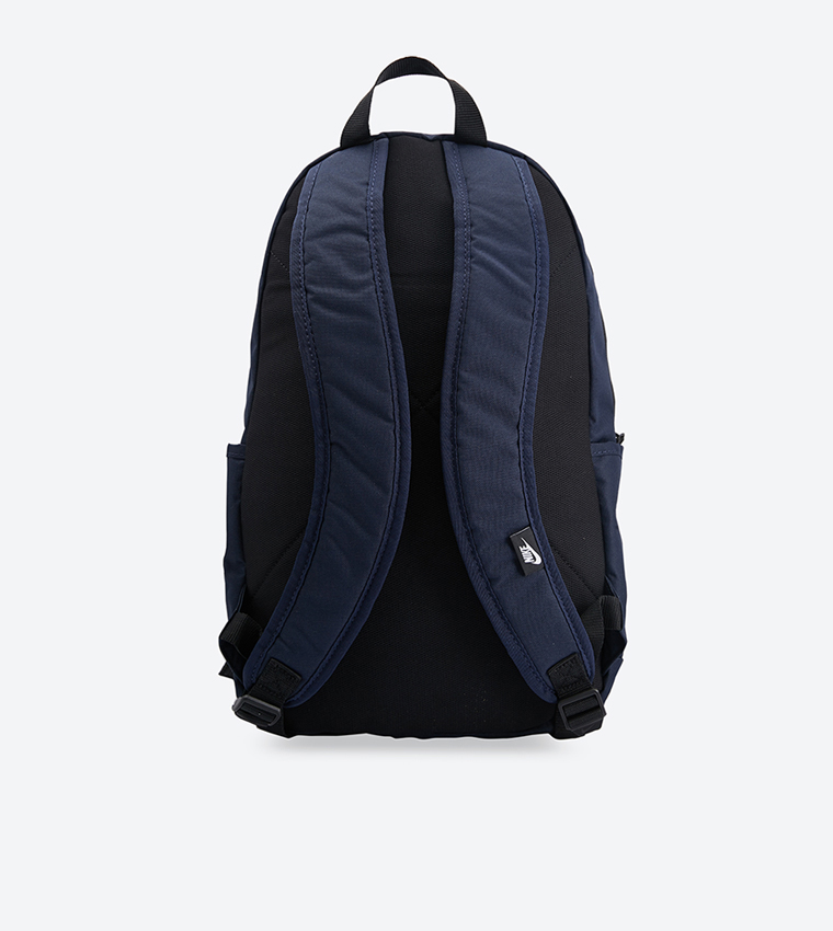 Buy Nike Elemental Top Zip Front Pocket Details Backpack Navy In Navy ...