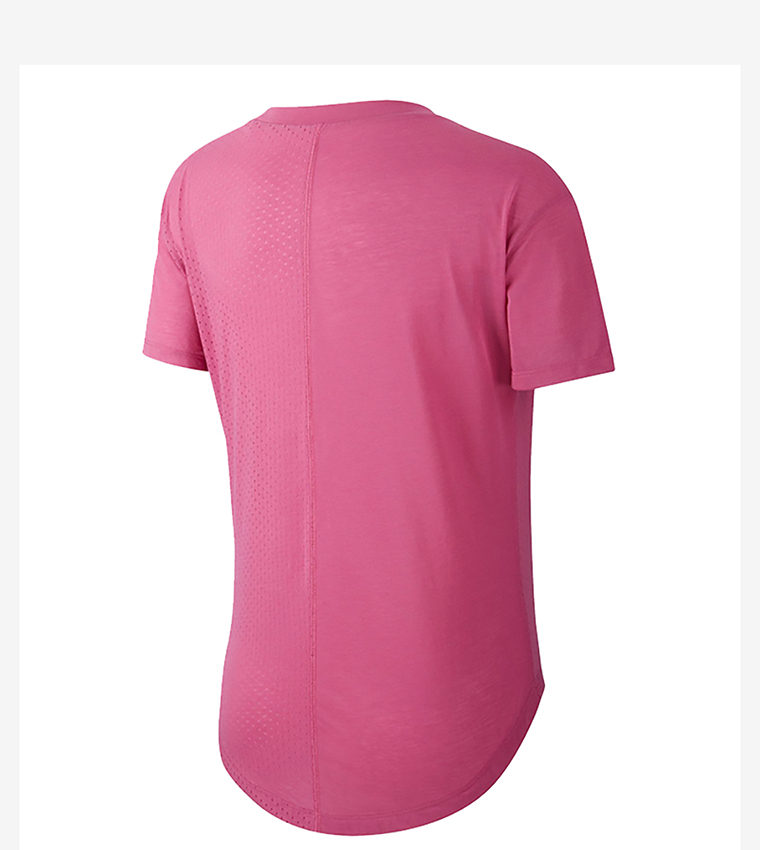 W Nk Icnclsh Top Ss - Fuchsia