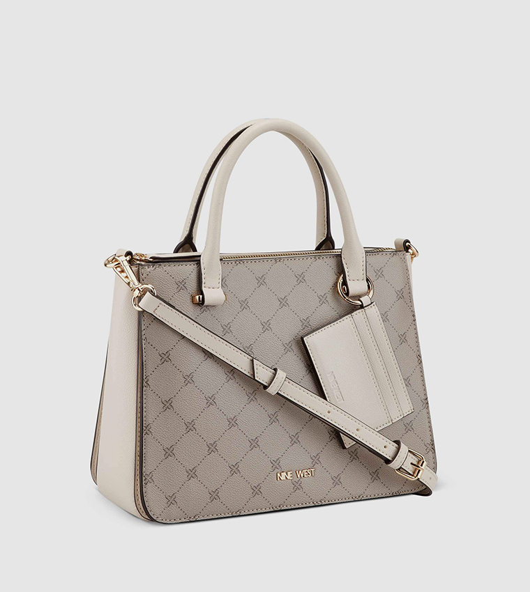 clothing nine west eloise jet set satchel