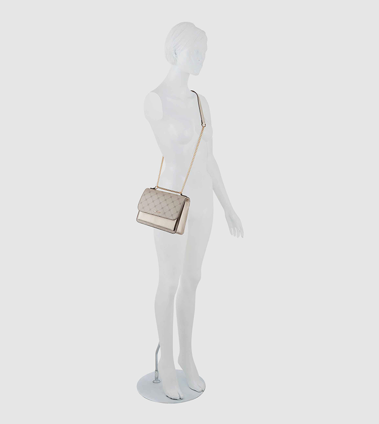 LUCIANNE Convertible Flap Crossbody Bag