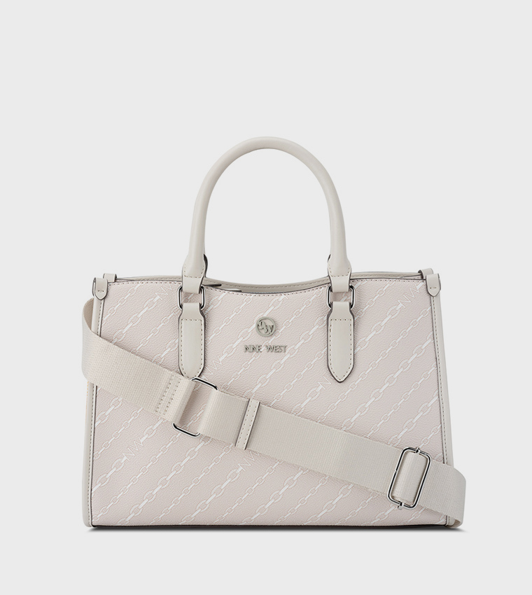 Nine Riggs Buy Nine West RIGGS Logo Detail Satchel Bag In Pink | 6thStreet UAE