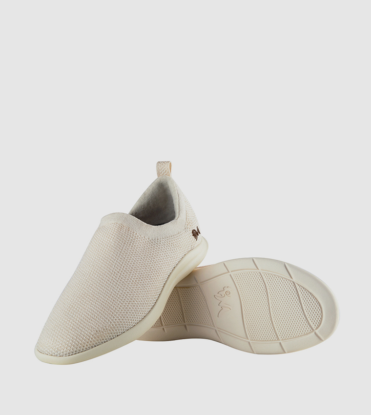 Mesh Relive Knit Slip-On Shoes