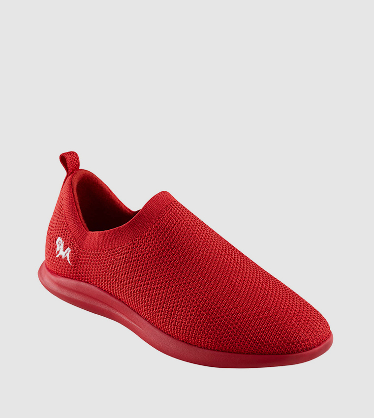 Mesh Relive Knit Slip-On Shoes