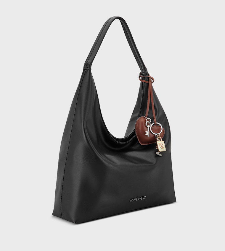 KEYLEE Textured Hobo Bag