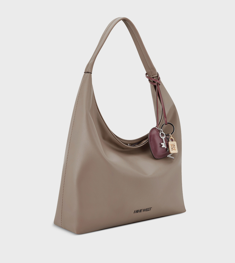 KEYLEE Textured Hobo Bag