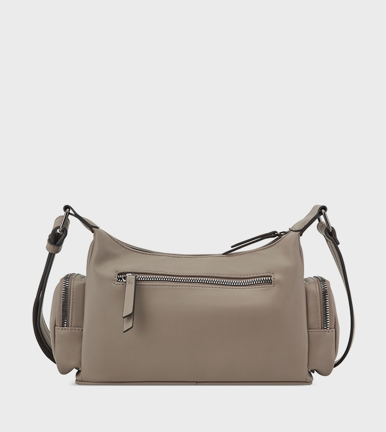 JAREN Pocket Detail Shoulder Bag
