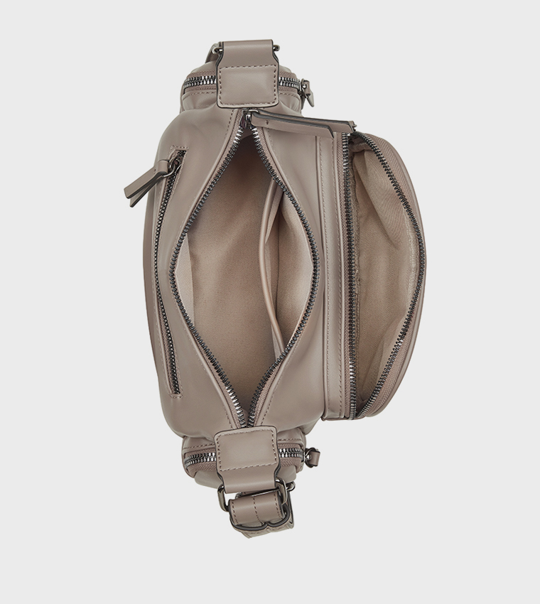 JAREN Pocket Detail Shoulder Bag