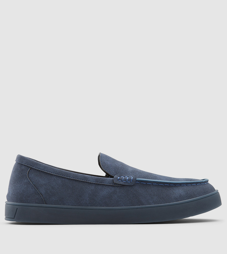 Buy Call It Spring Noah Round Toe Loafer In Blue | 6thStreet UAE