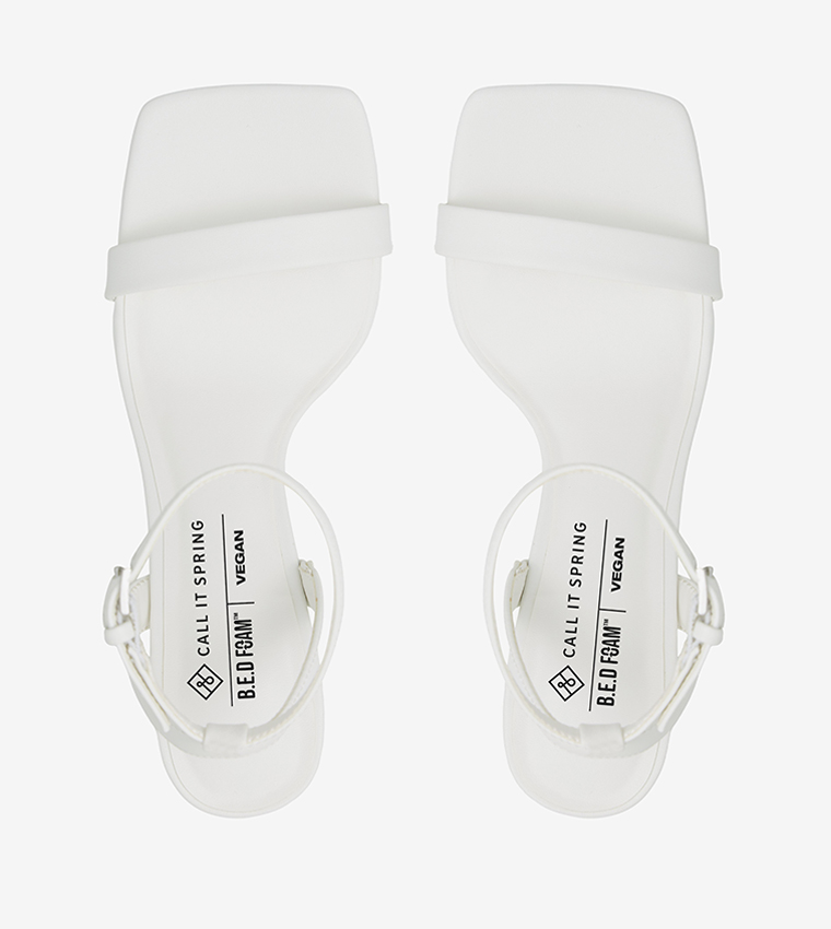 NORMANI Ankle Strap Heel Sandals