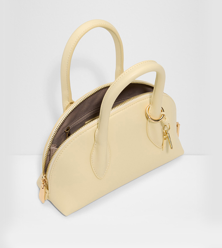 NOVALLIE Textured Handheld Bag