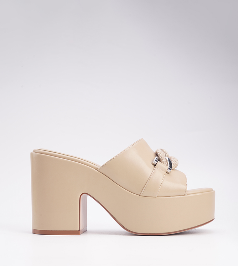 CARR Open Toe Platform Sandals