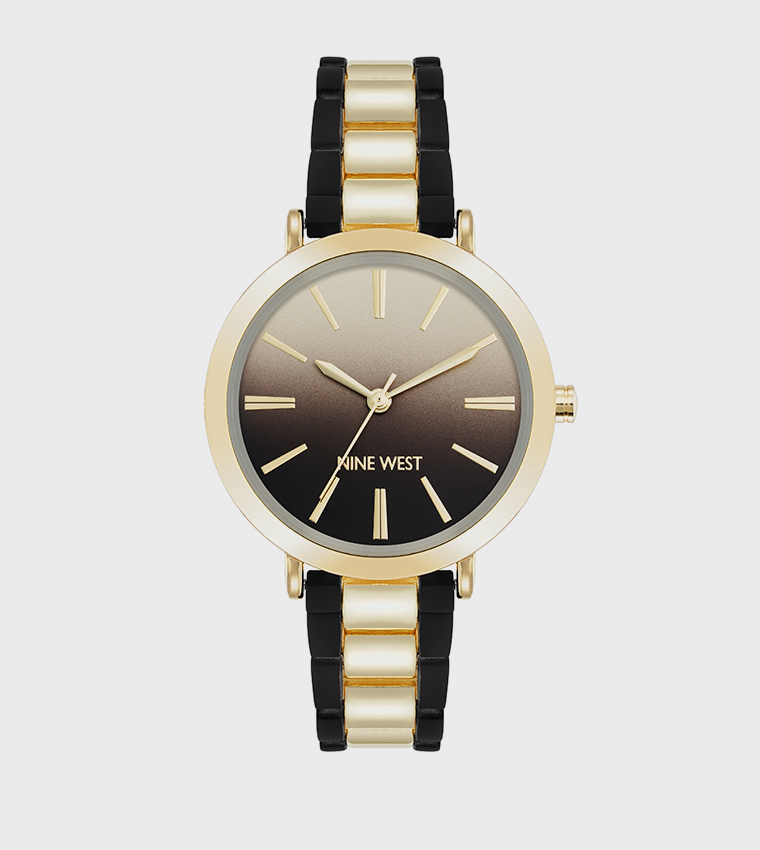 Ombre Round Dial Analog Watch