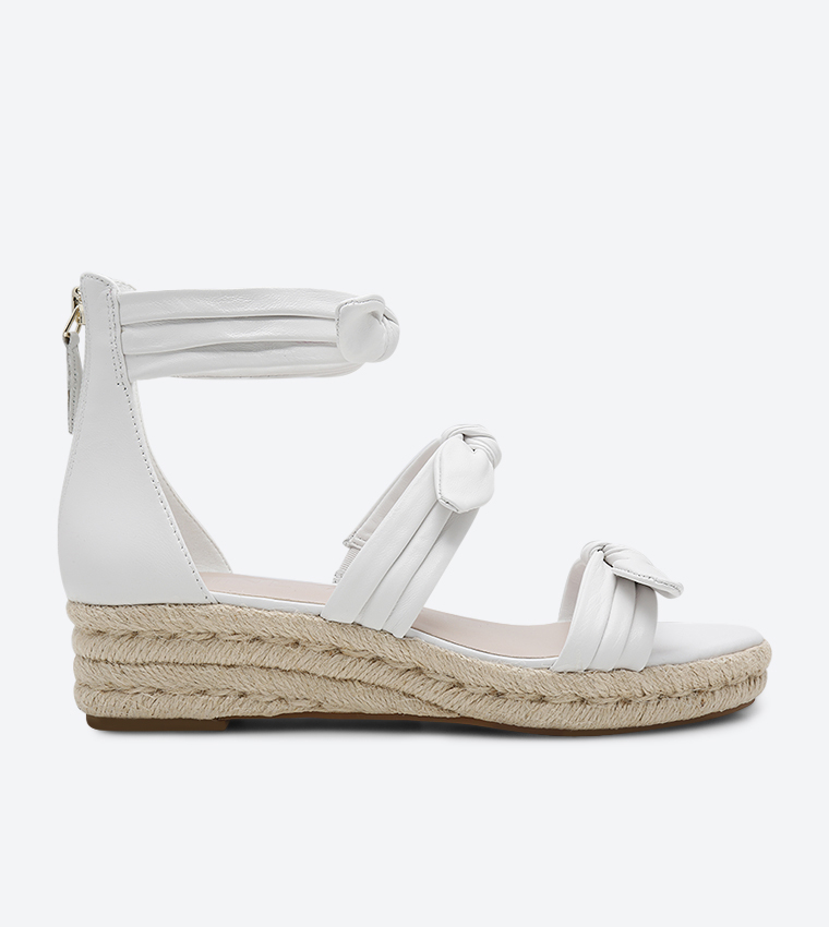 nine west white wedges