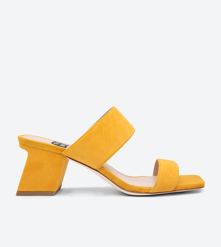 Churen double clearance strap mule sandals