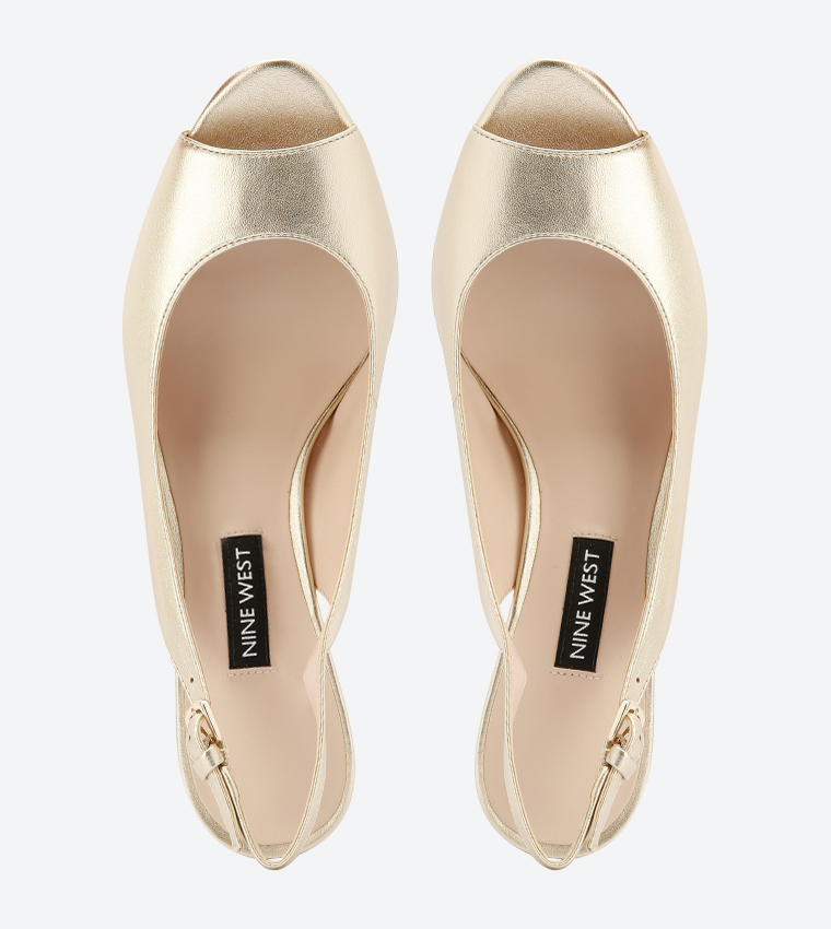 Nine west gabrielle slingback platform pumps online