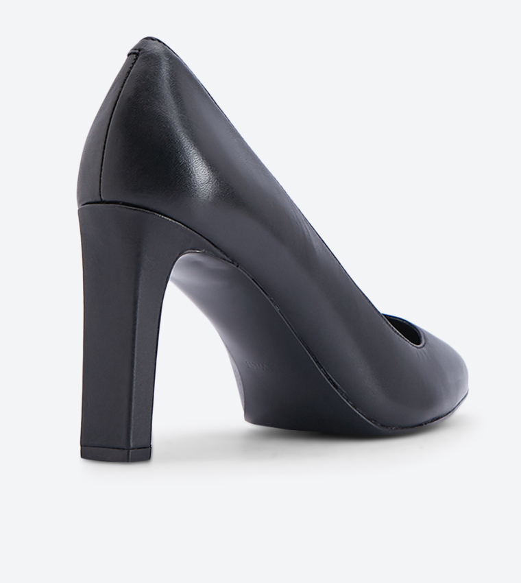 Joeysgirl square cheap heeled pumps