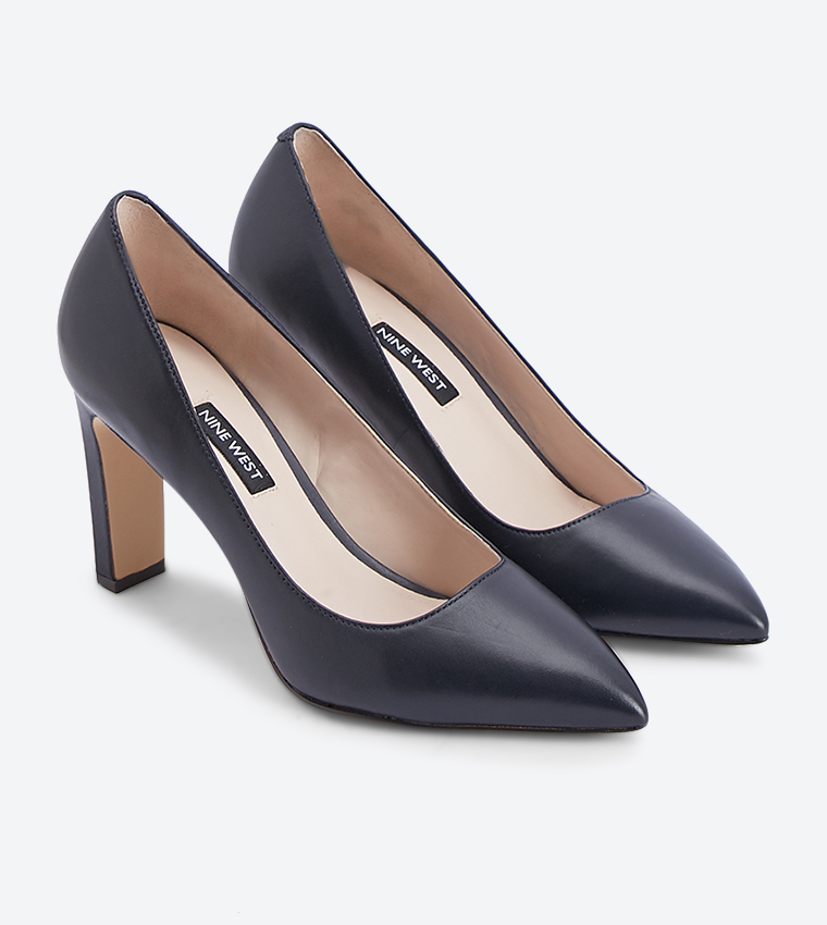 Joeysgirl square store heeled pumps