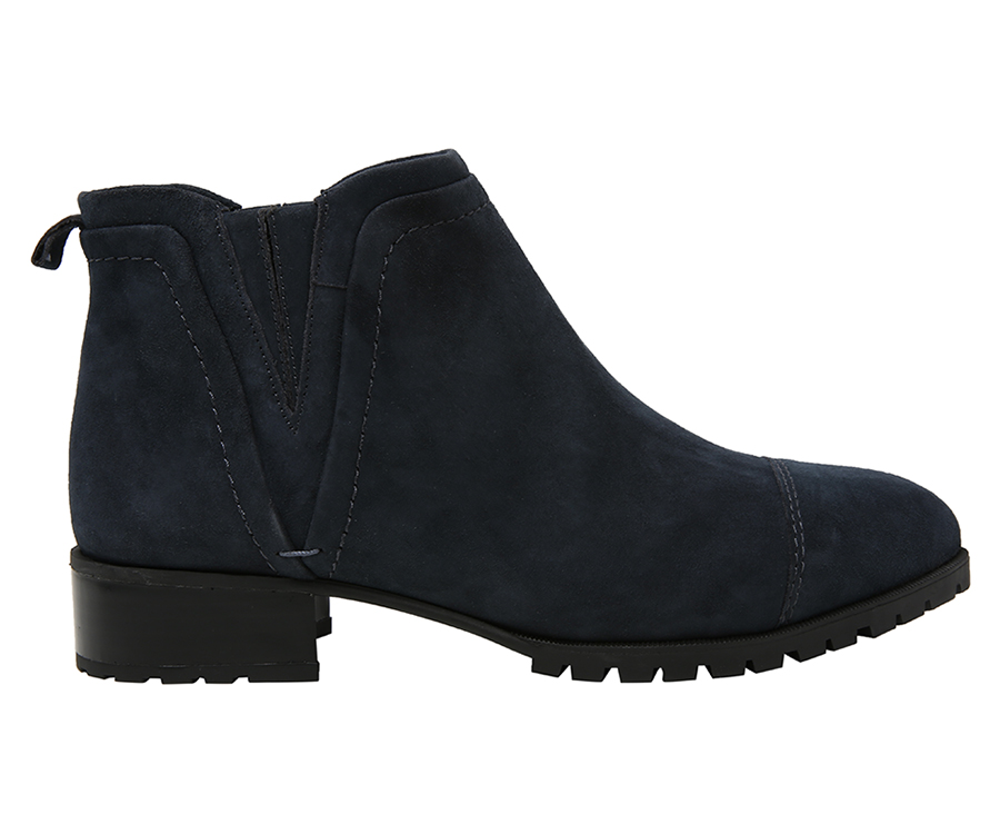 Nine west navy boots hotsell