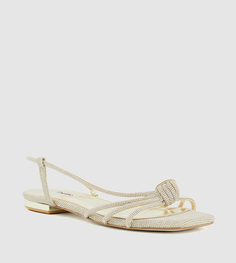 NYA Embellished Flat Sandals