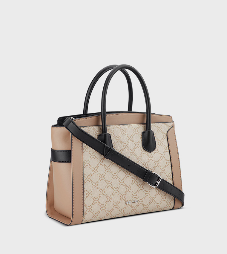 MARGERY Patterned Satchel Bag
