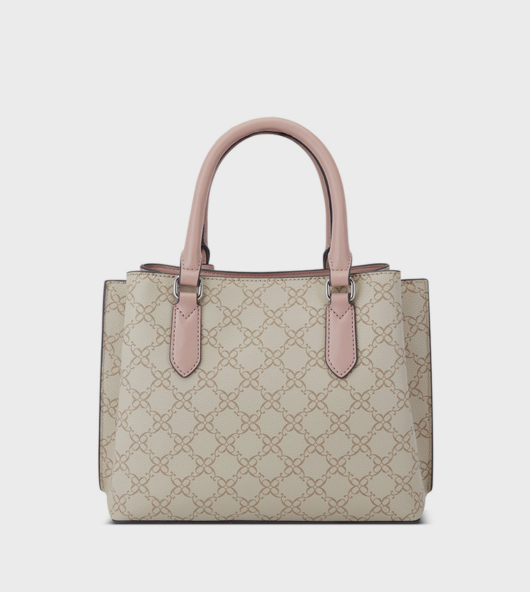 SHONDA Patterned Satchel Bag