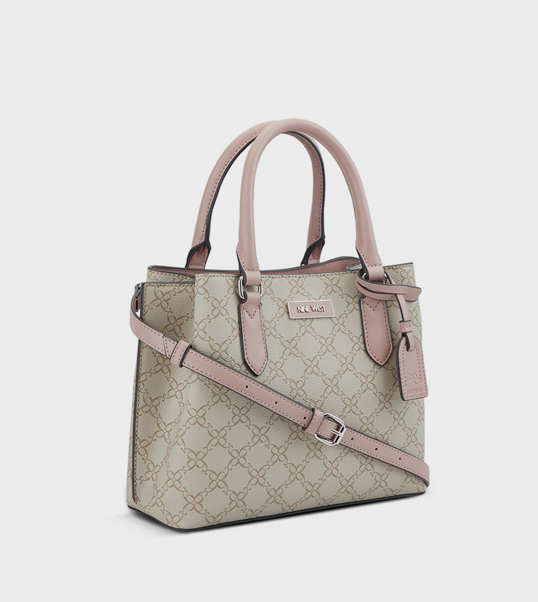 SHONDA Patterned Satchel Bag