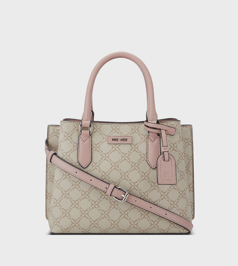 SHONDA Patterned Satchel Bag