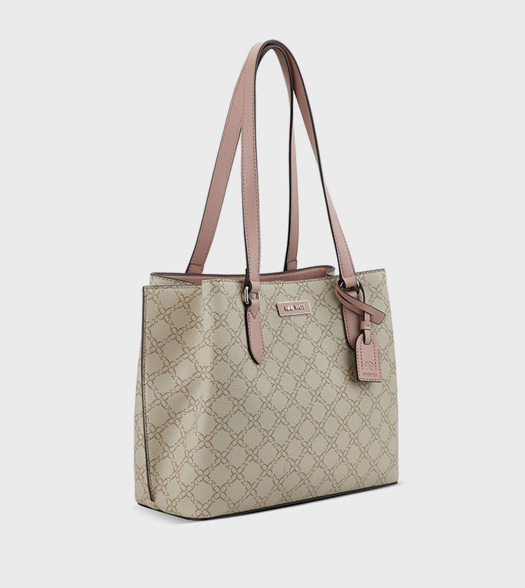 SHONDA Patterned Tote Bag