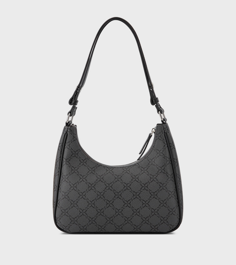 ELVA Embossed Shoulder Bag