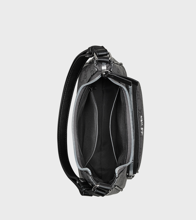 ELVA Embossed Shoulder Bag