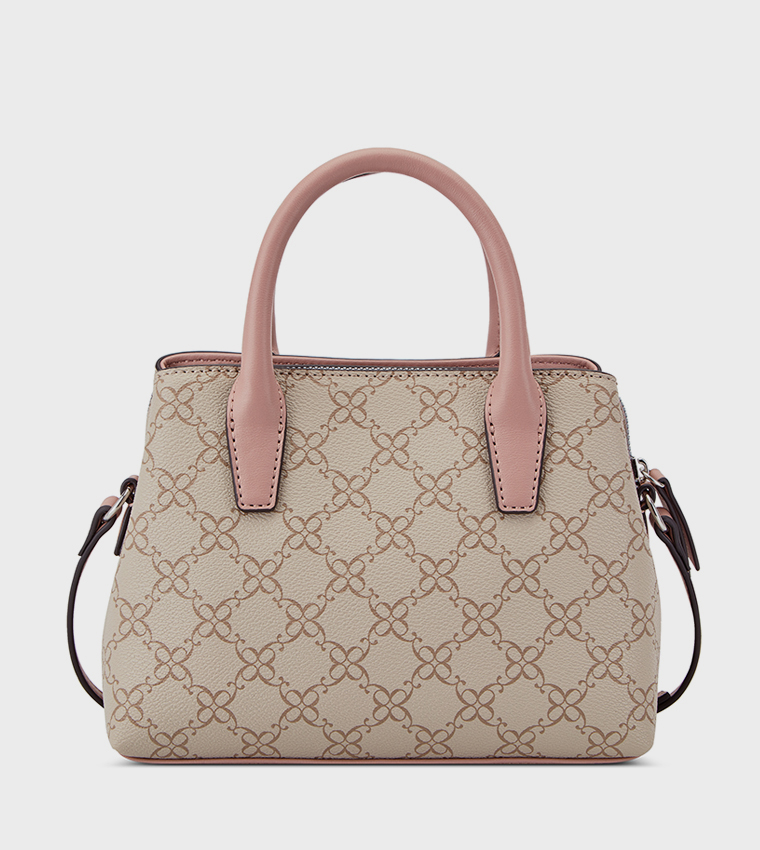 JOSEY Patterned Satchel Bag