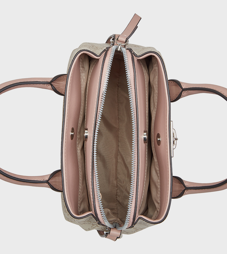 JOSEY Patterned Satchel Bag