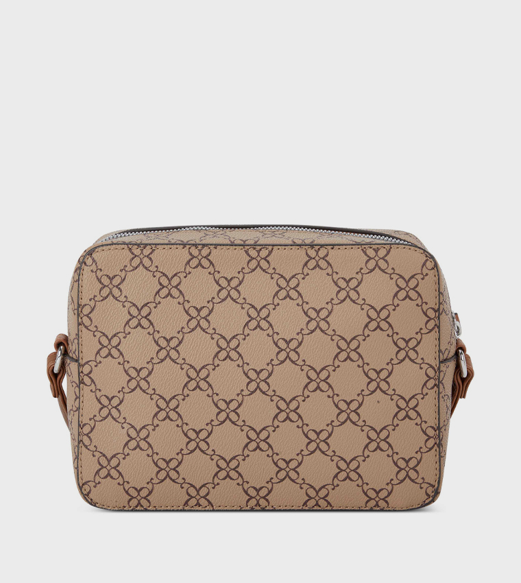 CALANDRA Monogram Patterned Camera Bag