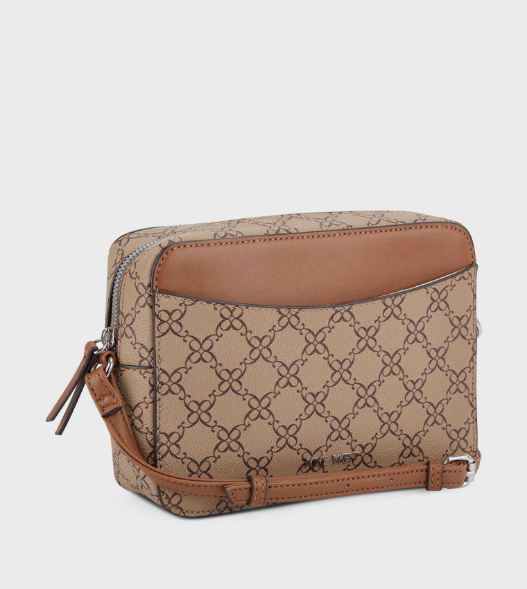 CALANDRA Monogram Patterned Camera Bag