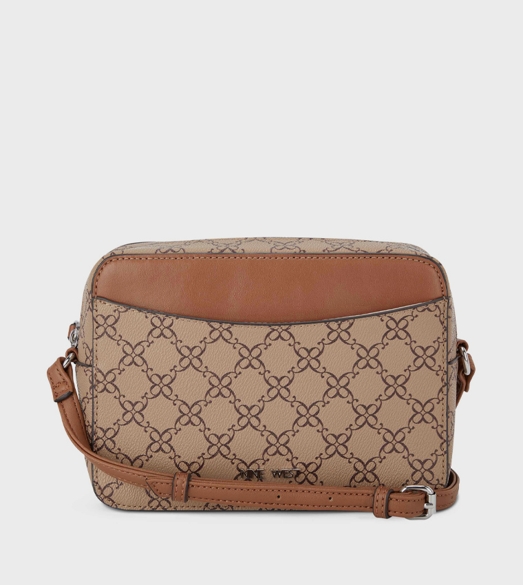 CALANDRA Monogram Patterned Camera Bag