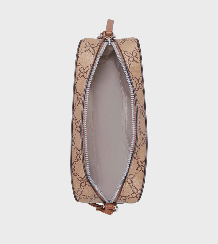 CALANDRA Monogram Patterned Camera Bag