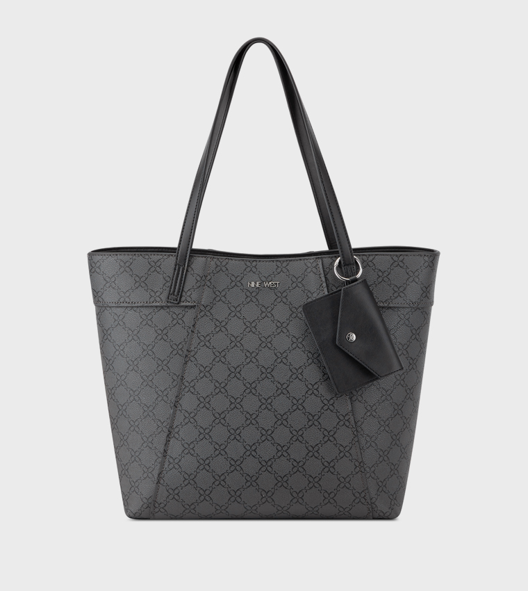 Amazon Nine West Black Tote Bag Buy Nine West BEX Patterned Tote