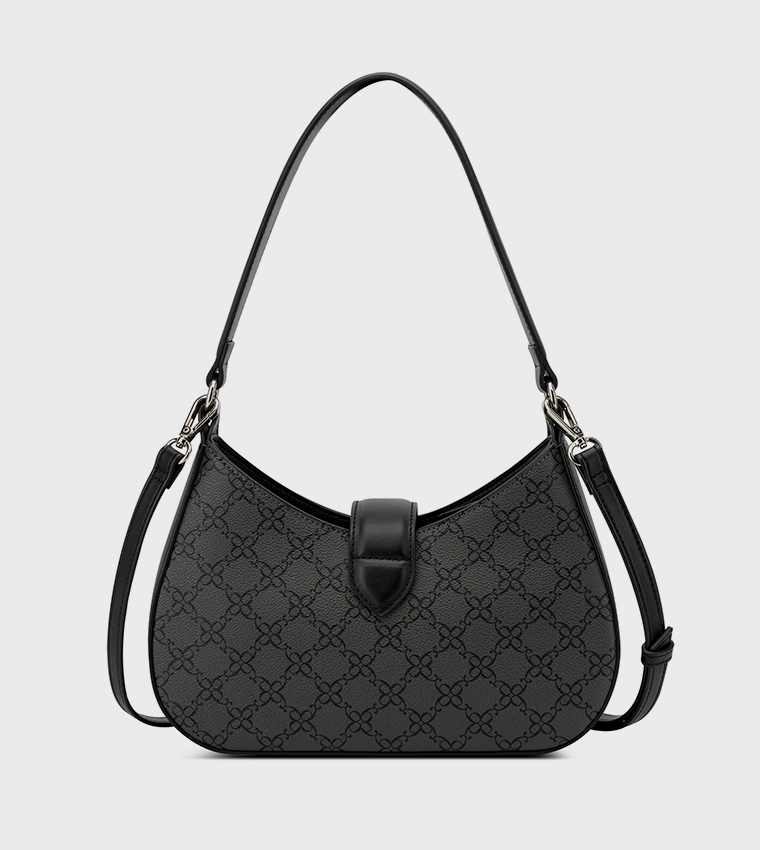 GELINA Monogram Patterned Shoulder Bag