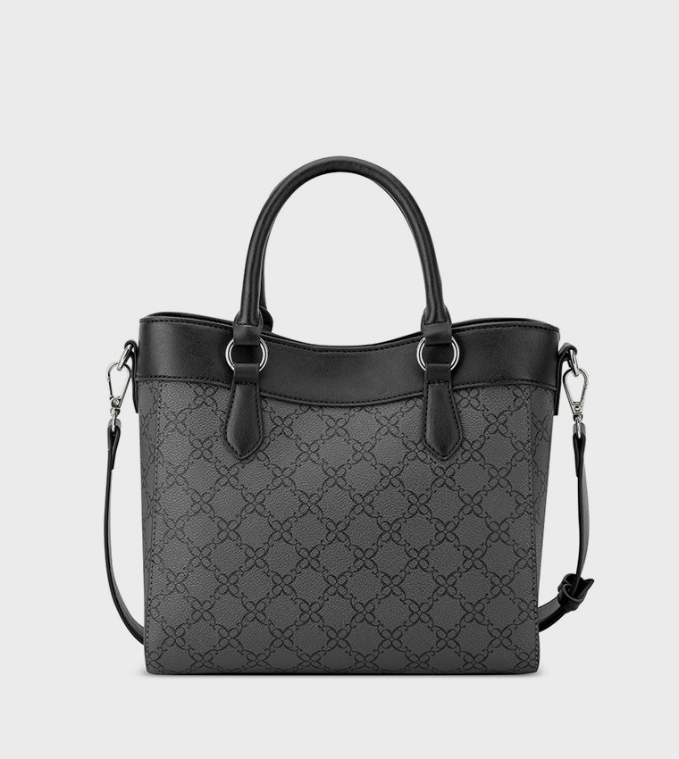 LIOR Patterned Satchel Bag