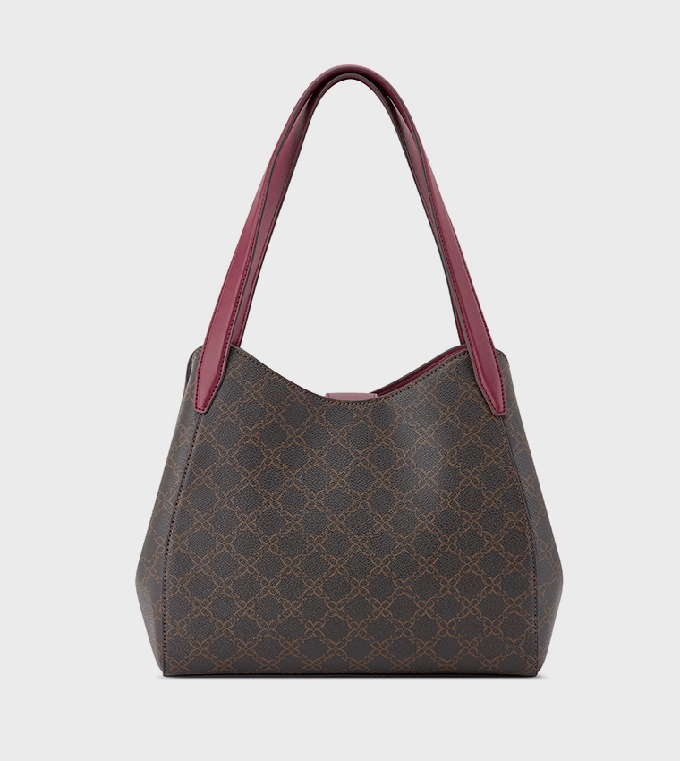KITT Monogram Patterned Shoulder Bag