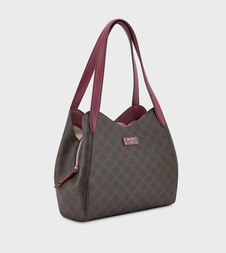KITT Monogram Patterned Shoulder Bag