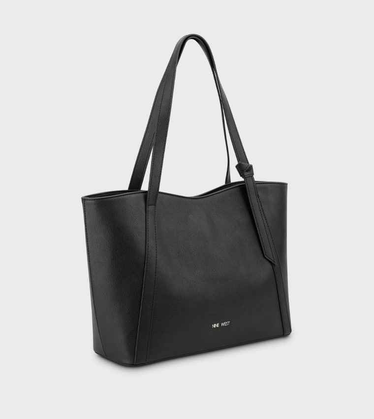 RUTHIE Textured Tote Bag  with Pouch
