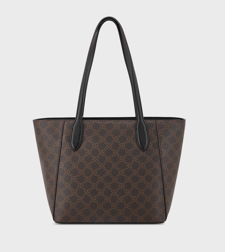 ADELINE Monogram Patterned Tote Bag