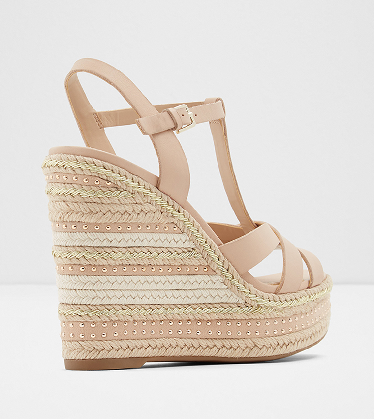 Buy Aldo NYDAYCIA Ankle Strap Wedge Sandals In Multiple Colors