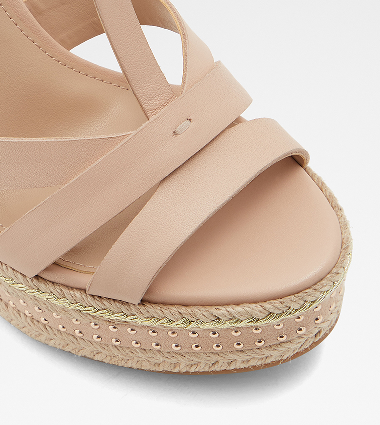 Buy Aldo NYDAYCIA Ankle Strap Wedge Sandals In Multiple Colors