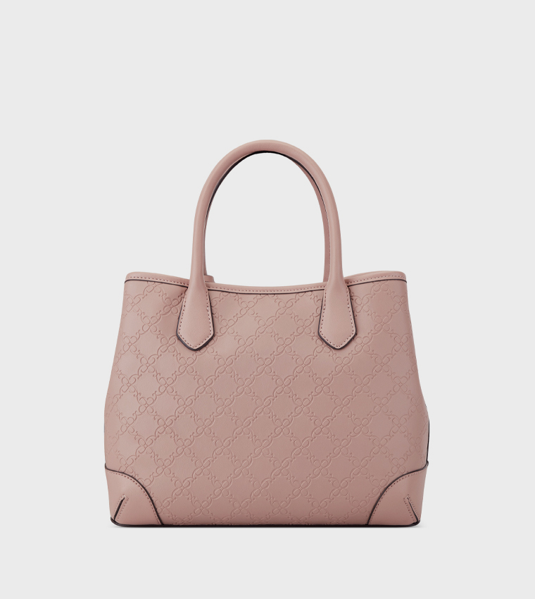 KYLENE Debossed Satchel Bag