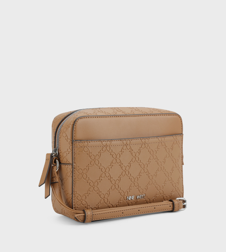 BOWIE Embossed Crossbody Bag